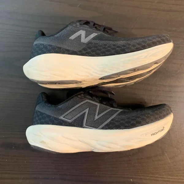 New Balance Fresh Foam X 1080 v13 Womens 9 Running Shoes Black‎ Grey Sneakers - Image 5