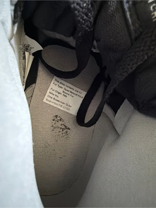 2022 Nike Air Jordan 1 Retro High OG Twist 2.0 Medium Grey W9 - M7.5 Real Fur - Image 7