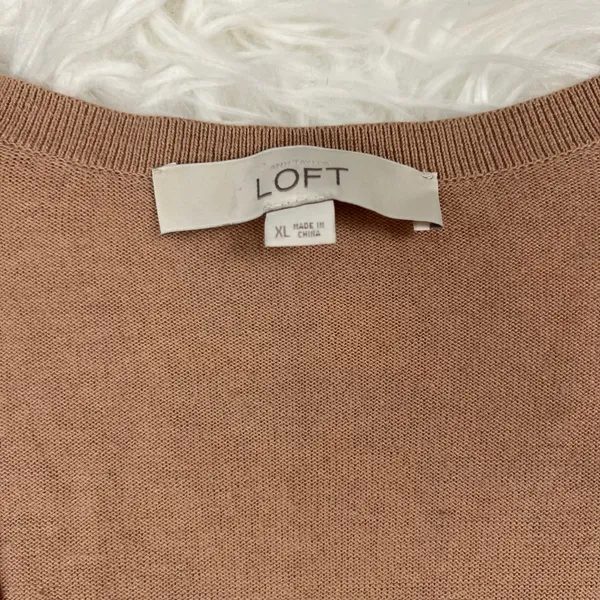 Loft dual tone varsity cardigan sweater  - Image 5