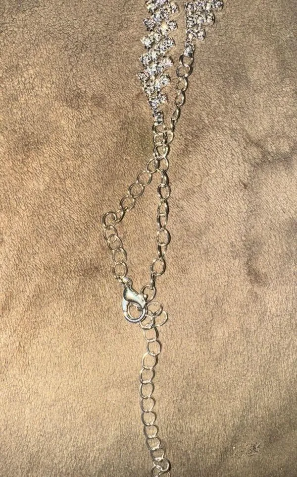 Necklace with cross charm Silver - Image 2