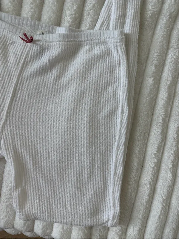 Free People Intimately Free White Knit lounge pants - Image 2