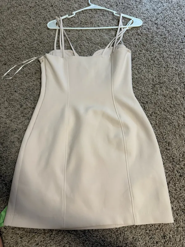 Zara shirt crème mini dress! - Image 3