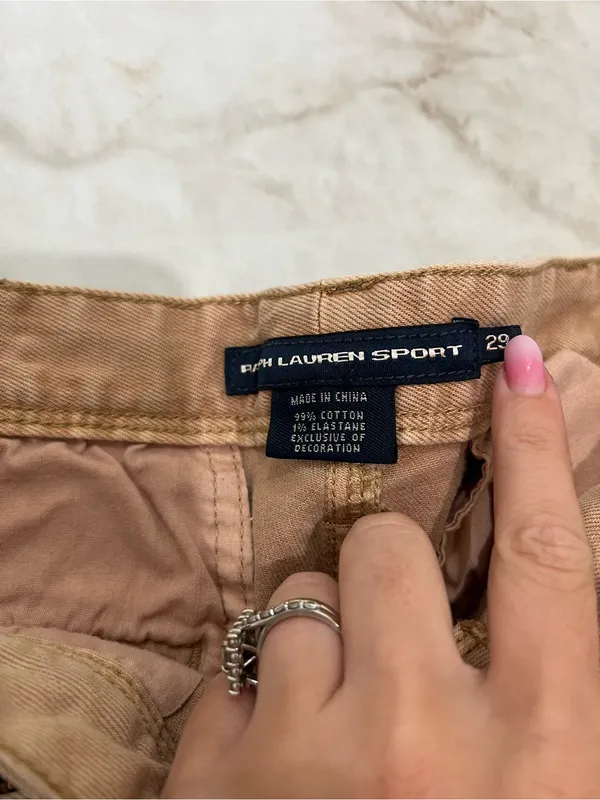 Ralph Lauren Sport Tan Equestrian Riding Pants Size 29 - Image 4