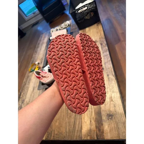 Birkenstock Pink Slides Sandals Women's Size 39 - Image 3