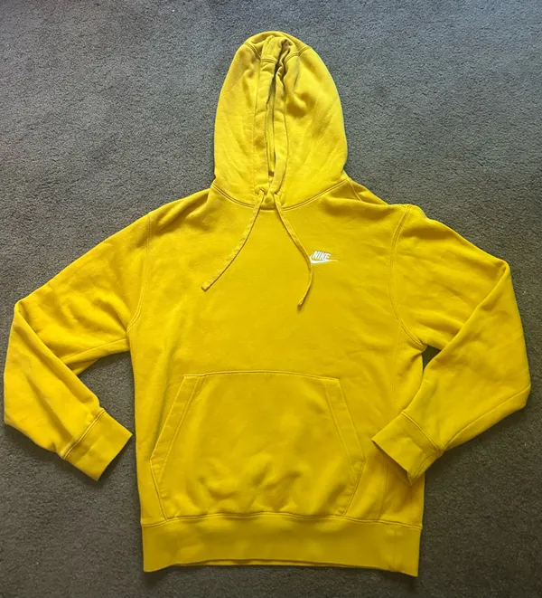Yellow Nike Hoodie - Image 2