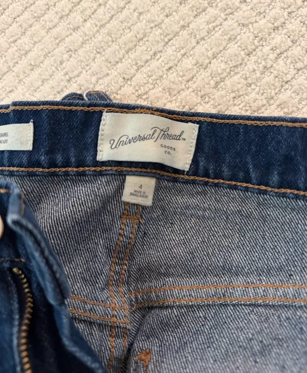 Target Wide Leg Barrel Jeans  - Image 6