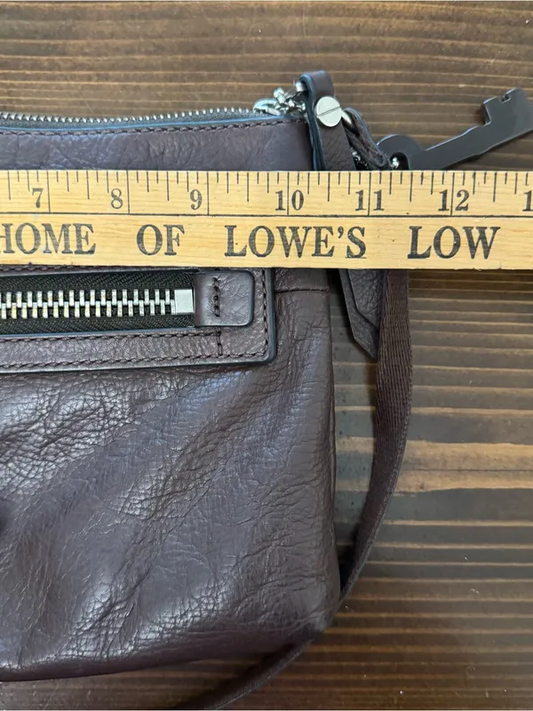 Fossil dawson leather crossbody - Image 5