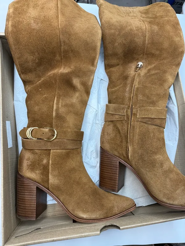 Dolce Vita Tyrone Boots Brown Suede- Size 6 - Image 7