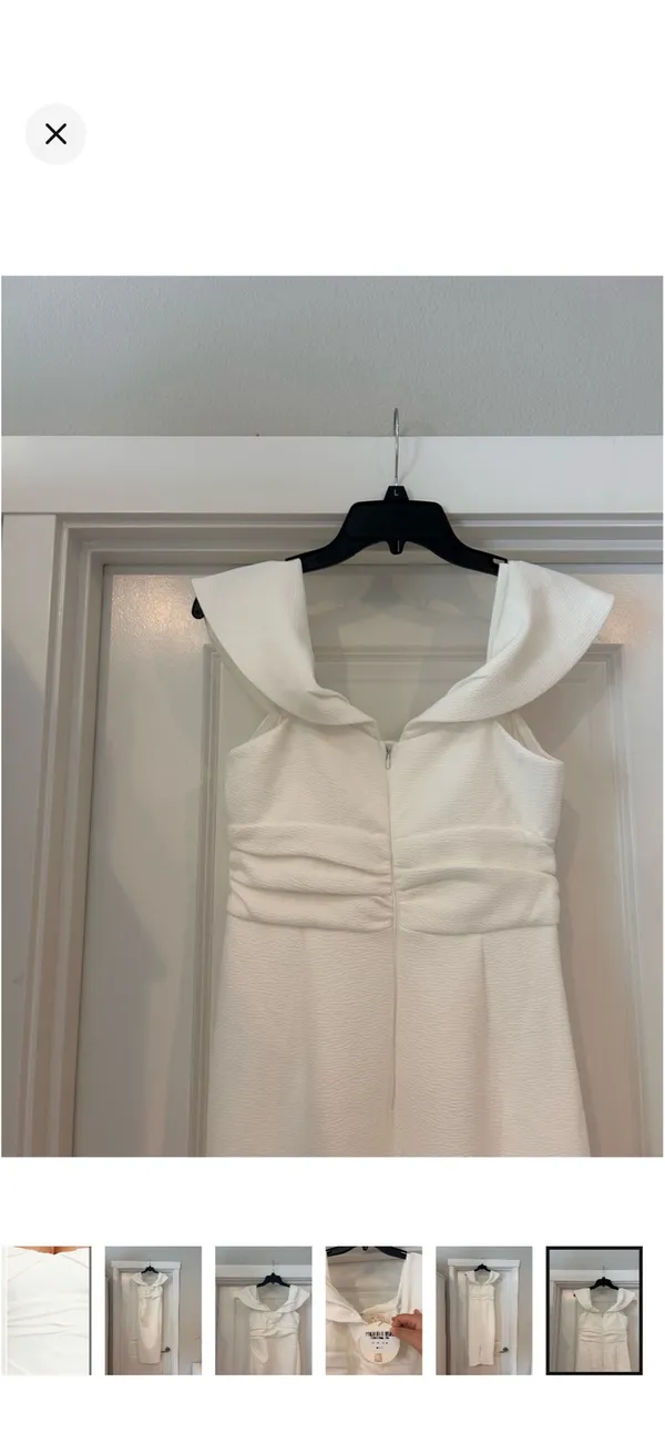 New Here Comes The Sun White Dress - Image 9