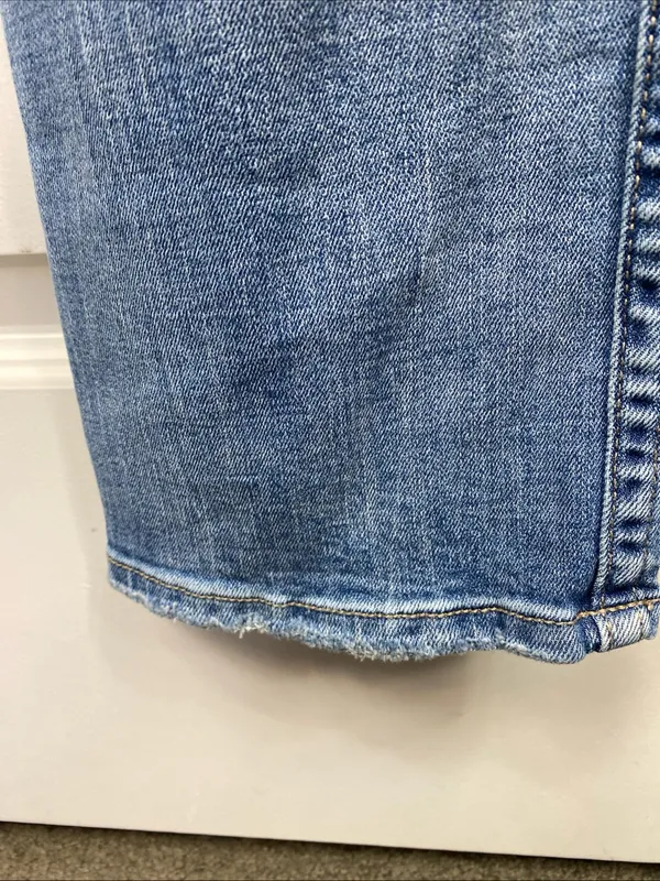 BKE Gabby Curvy Fit High Rise Straight Denim Jeans Stretch Medium Wash 29x32 - Image 7