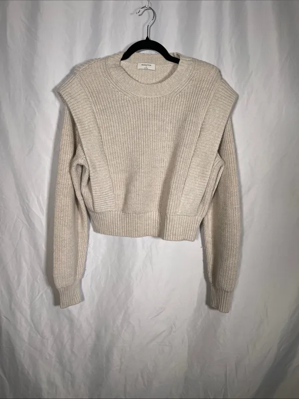 Babaton Aritzia Womens Grazia Merino Wool Sweater Small - Image 2