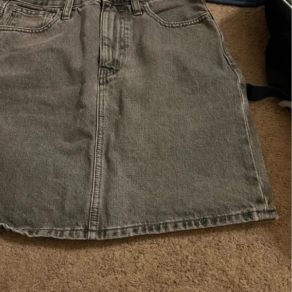 Madewell rigid‎ aline denim skirt 25 - Image 4