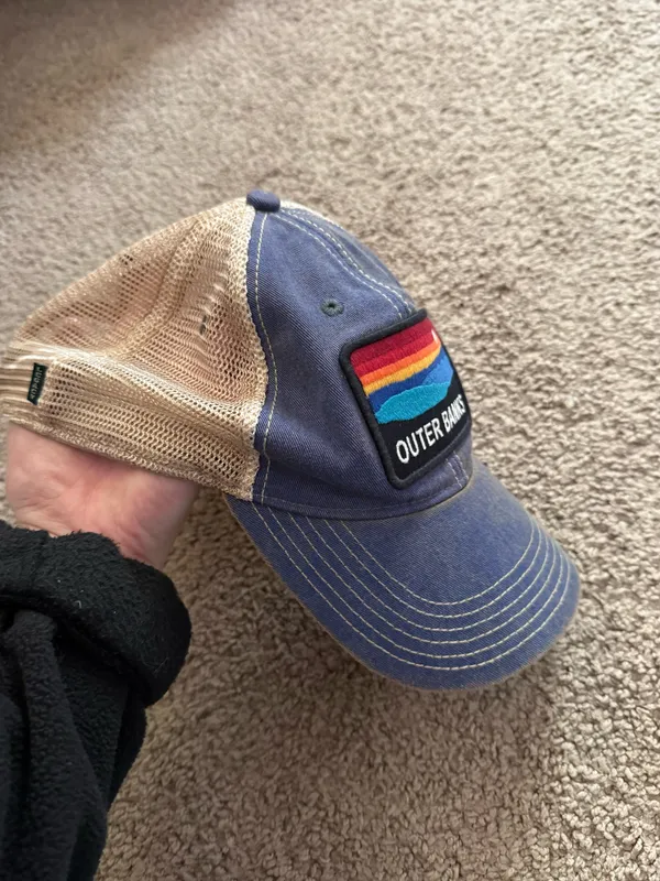 Outer Banks baseball cap Blue - Image 6