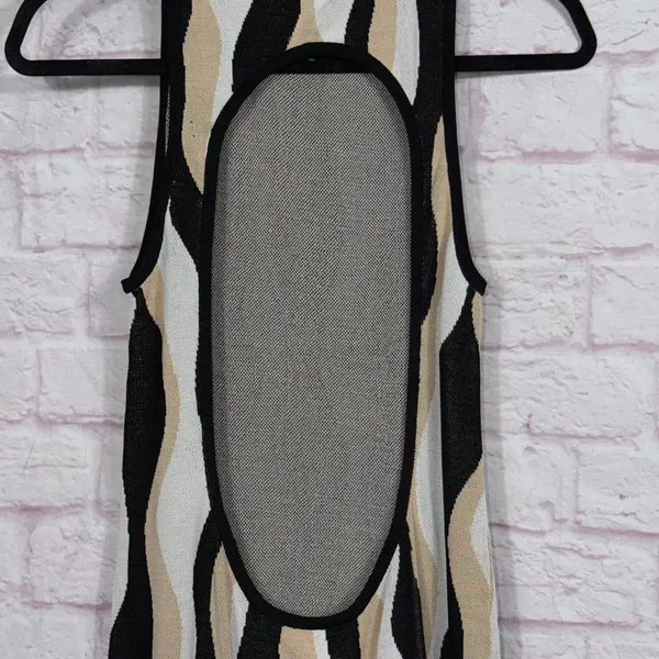 Sweeney Sweater Dress in Squiggle Stripe SHOW ME YOUR MUMU Size Small - Image 9