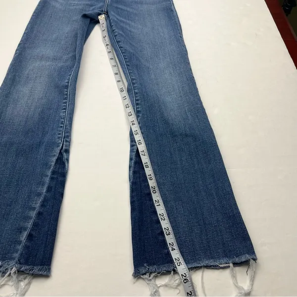 Abercrombie & Fitch Simone High Rise Ankle Flare Womens Size 26 / 2R Denim Jean‎ - Image 7