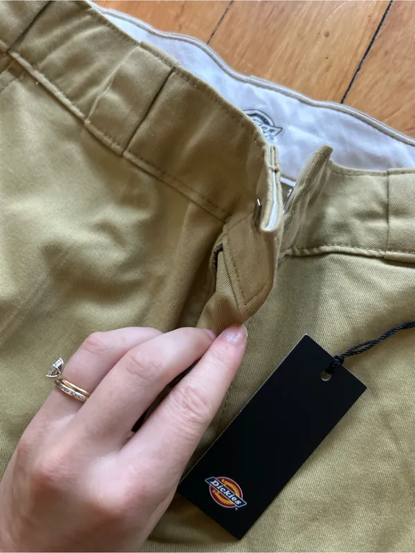 NWT Dickies Wide Leg Cropped Cargo Pants 4 - Image 5