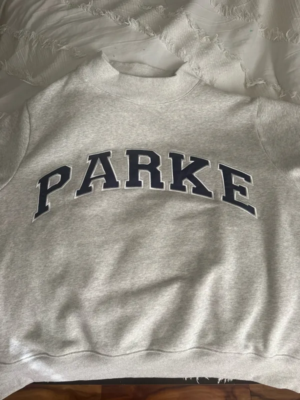 PARKE OG varsity mock neck BRAND NEW  - Image 2