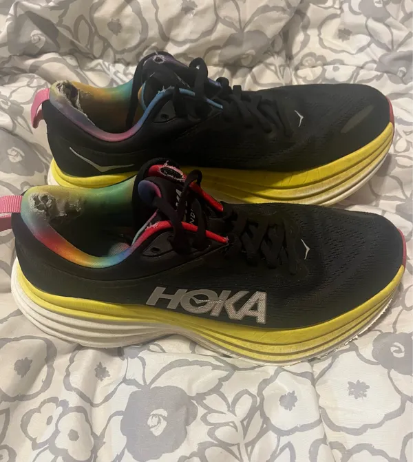 Hoka Multicolor Sneakers Women’s Size 8 Black Multicolor - Image 4