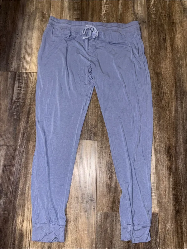 Little sleepies adult pajamas blue jogger S/M - Image 6