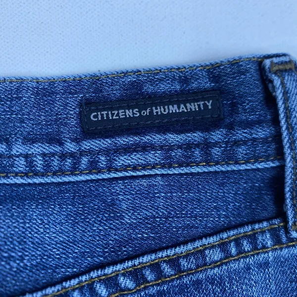 Citizens Of Humanity Mandy Jeans Womens 26 Blue High Rise Slim Straight Made USA - Image 2