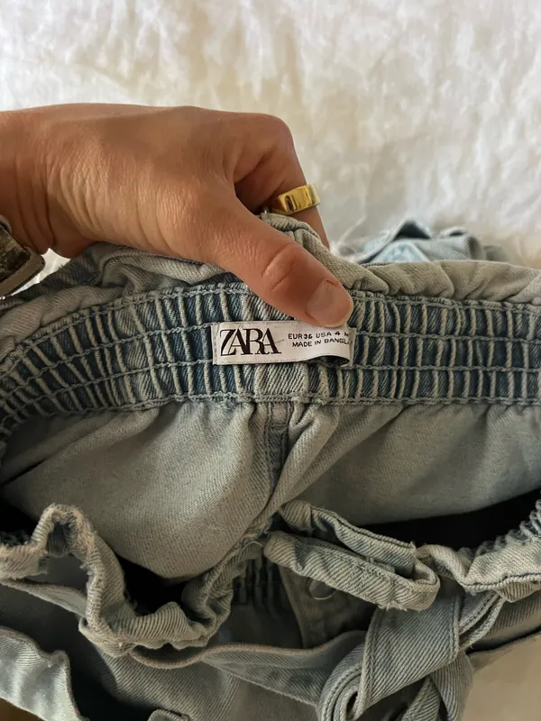 Zara high waisted mom shorts  - Image 11