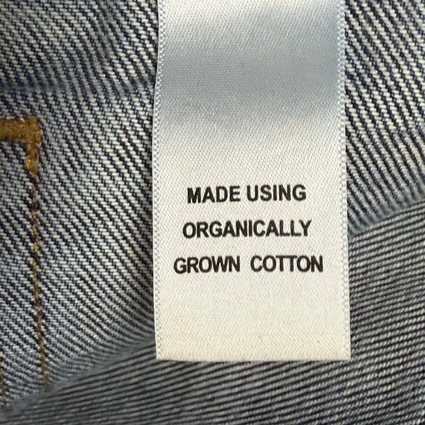 Agolde Cooper Cargo Jeans 28 Blue Organic Cotton Relaxed High Waisted Utility - Image 16