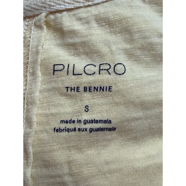 Pilcro Anthropologie The Bennie TShirt Womens Size S A4-0025 - Image 2