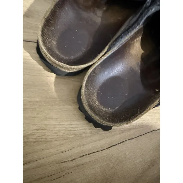 Birkenstock Boston Clog Grey Anthracite Wool Soft Size 40‎ P - Image 8