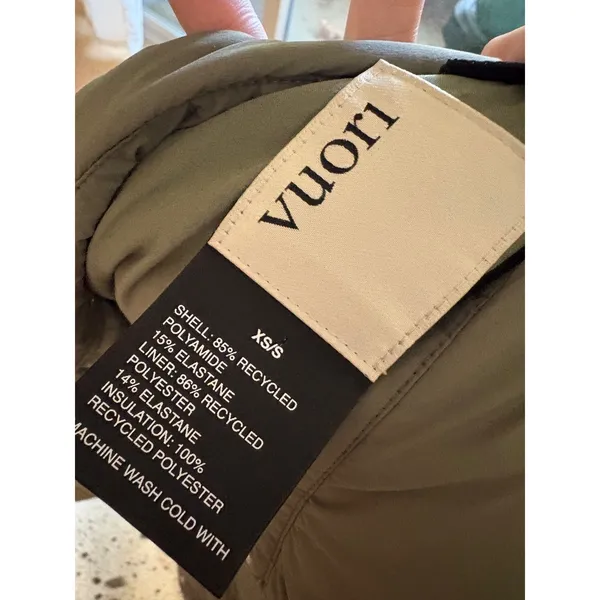Vuori Canyon Insulated Shirt Jacket In Green Sose XS/S - Image 7
