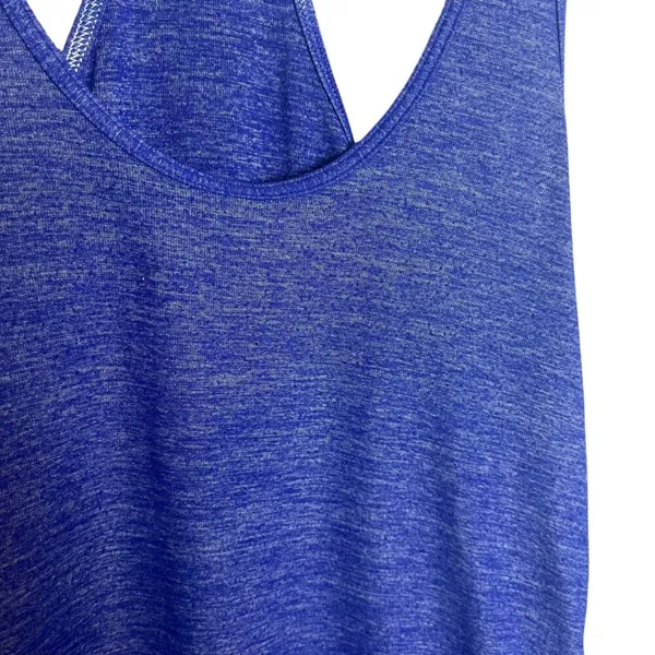 Lululemon Women's S Tank Top Blue Purple Heather Racerback Sleeveless Active - Image 2