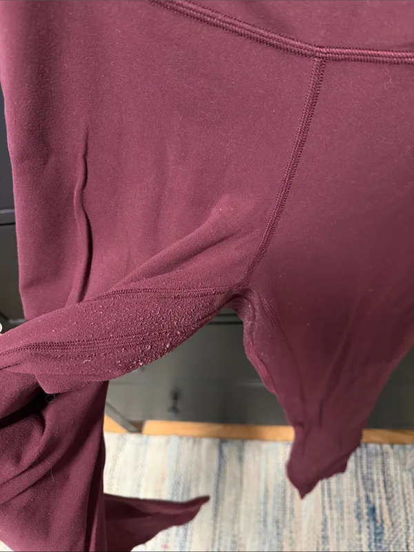 Lululemon maroon align leggings 28” - Image 3