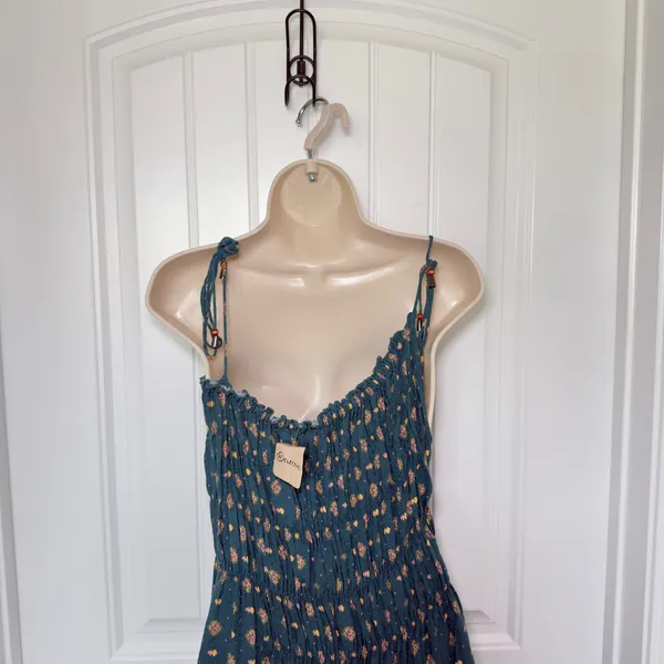 Free People Clementine Emerald Green Mini Medium Dress Whimsigoth Indie Sleaze - Image 11