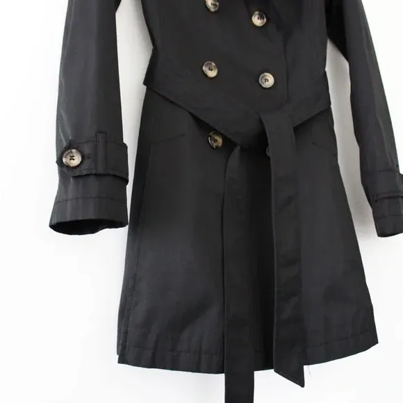 DKNY Abby Double Breasted Trench Coat - Image 6