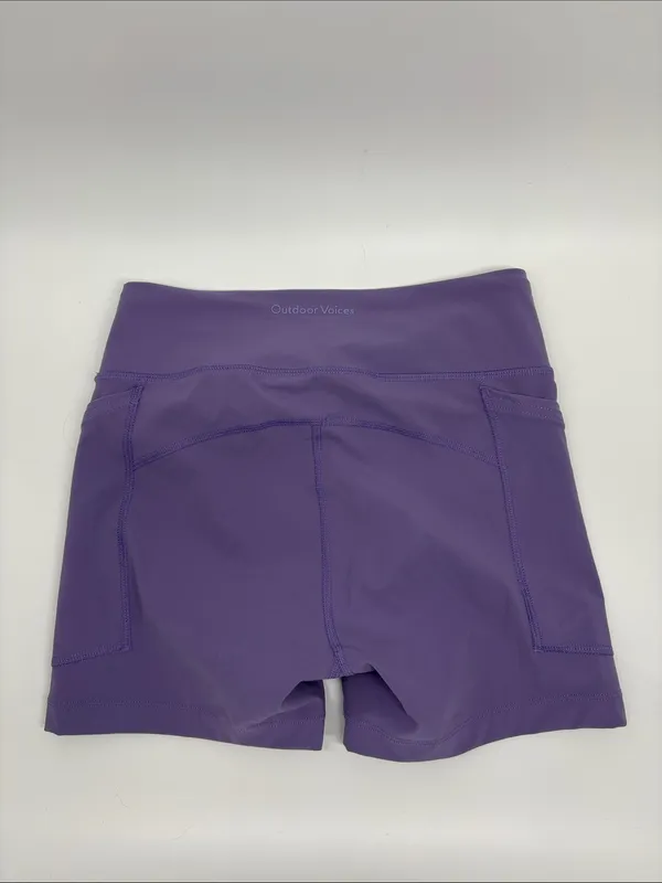 Outdoor Voices Superform 3.5” Purple Biker Shorts - Image 3