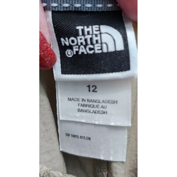 The North Face Womens Cargo Hiking Capris Outdoor‎ Lightweight Nylon Size 12 - Image 3