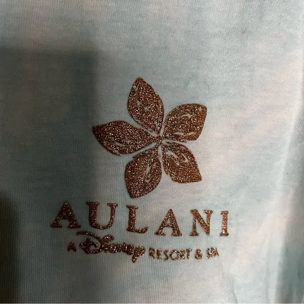 Spirit Jersey Disneyland Resort‎ Aulani Resort Tie-Dye Puff Print Iconic Shirt - Image 5