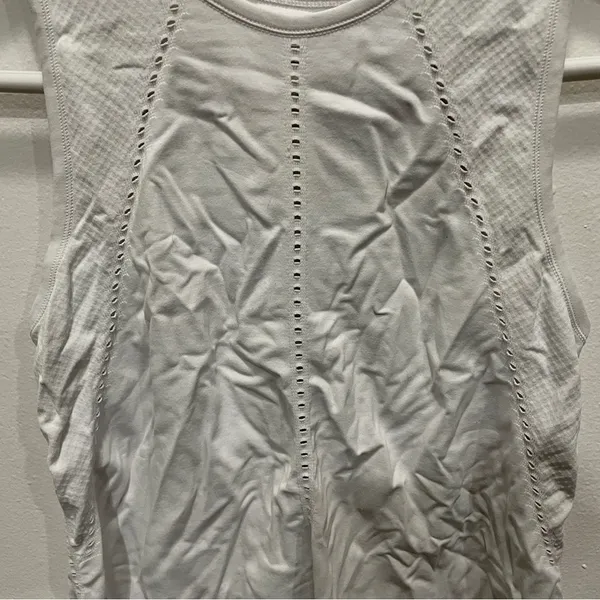 Athleta White Foothill Seamless Tank - Image 7