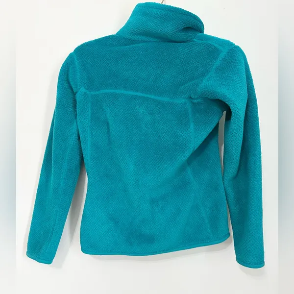 Patagonia Women's Re-Tool Snap-T Pullover in a teal XXS outdoor hiking casual - Image 3