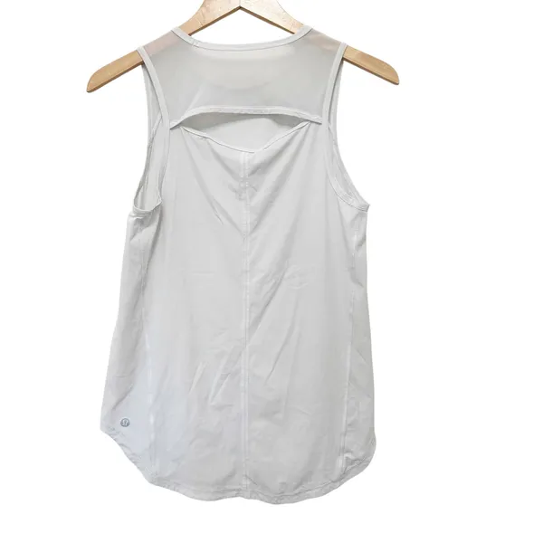 Lululemon White Tank Top Sz S - Image 3