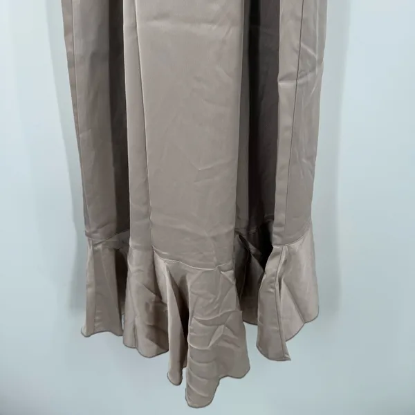 Show Me Your Mumu Dress Extra Small Samantha Ruffle NWT Show Me The Ring Satin - Image 13