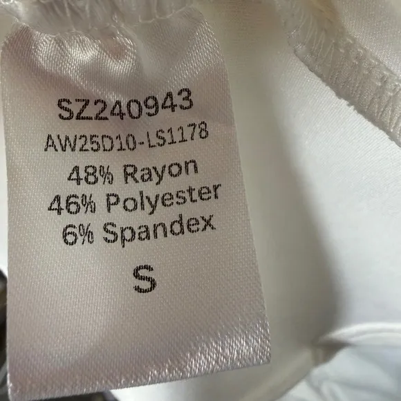 NWT White A-Line Boat Neck Sleeveless Mini Dress with Pockets Size Small - Image 7