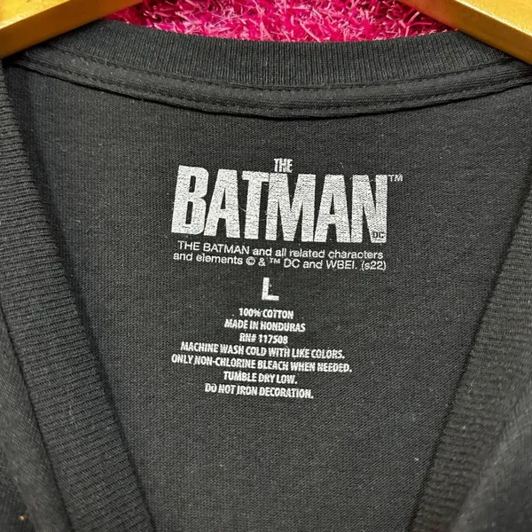 The Batman Matt Reeves DC Cinematic Universe Movie Tee L - Image 4