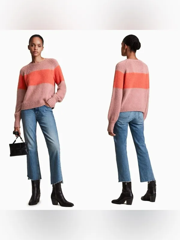 All Saints Lou Uno Wool Blend Sweater Size Medium - Image 2