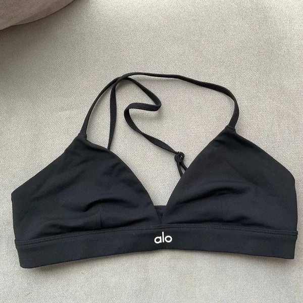 Alo Yoga Splendor Bra Black M - Image 2