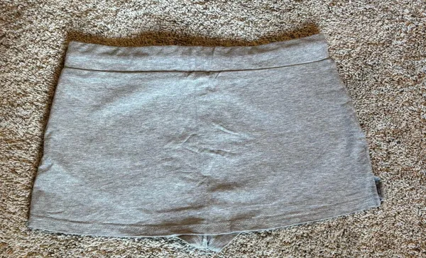 gray mini skirt - Image 5