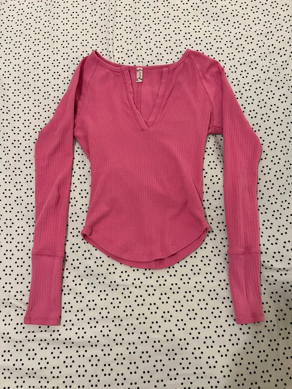 Free People Top Long Sleeve - Image 2