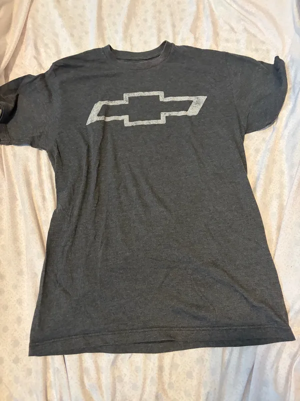 chevy Chevrolet gray tshirt Size M - Image 3