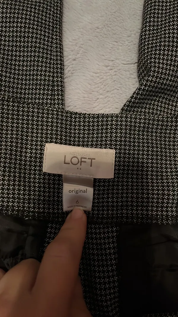 Loft Houndstooth Pants - Image 5