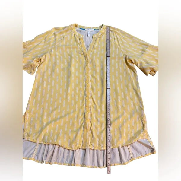 Matilda Jane‎ Golden Hour Boho Cheerful High Low Blouse Sz M - Image 6