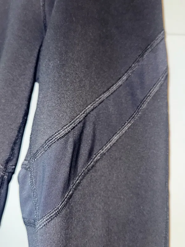 Aerie Chill Play Move TP Court XS Short Black Leggings - Image 3